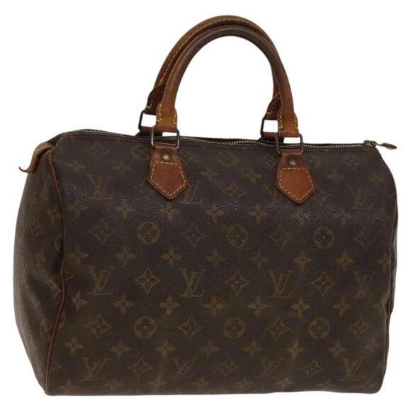 LOUIS VUITTON Monogram Speedy 30 Hand Bag M41526 LV Auth 140774 - Picture 1 of 15